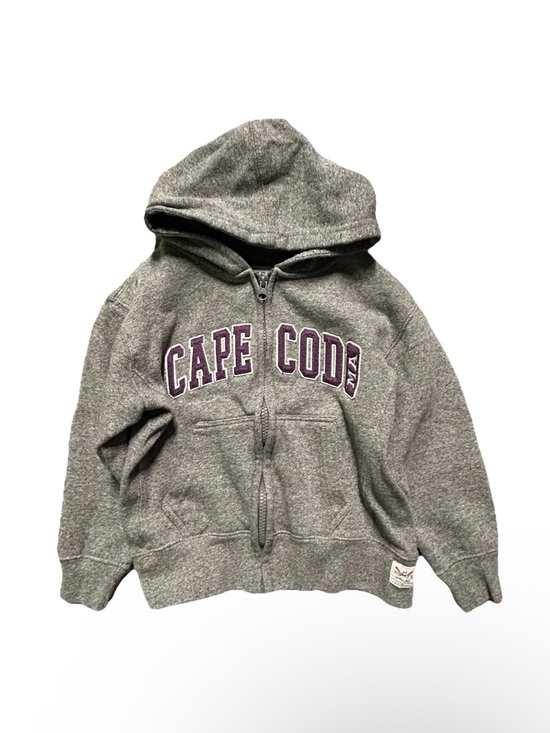 Other - Girls Cuffy’s of Cape Cod Grey Full Zip Hoodie Sweatshirt Purple Size XS (6)